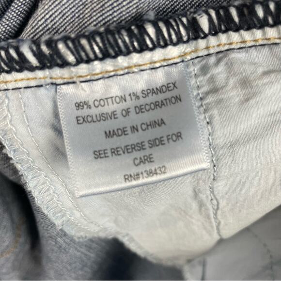 Modcloth Blue Denim Straight Jeans 2X - Picture 6 of 6